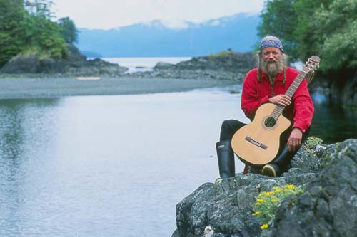 Tassilo (Goetz Hanisch) on the Queen Charlotte Islands / Haida Gwaii